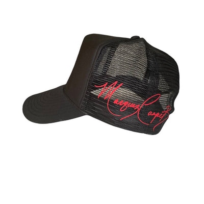 SIGNATURE EDITION BLACK TRUCKER HAT