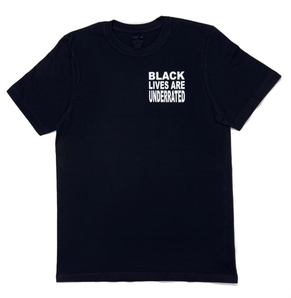 BHM BLACK T-SHIRT SIDE TEXT