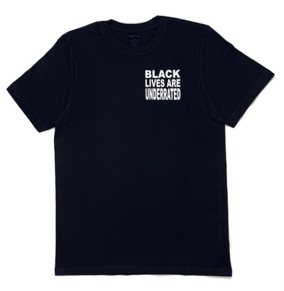 BHM BLACK T-SHIRT SIDE TEXT