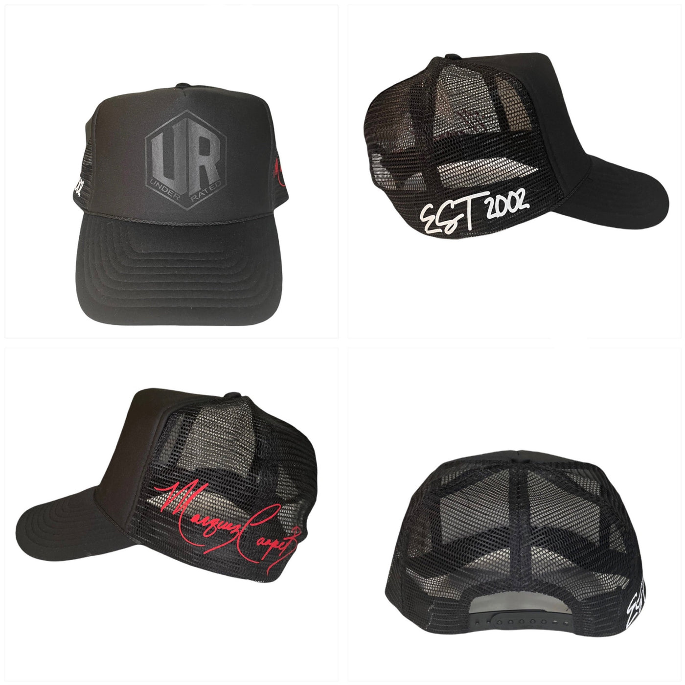 SIGNATURE EDITION BLACK TRUCKER HAT