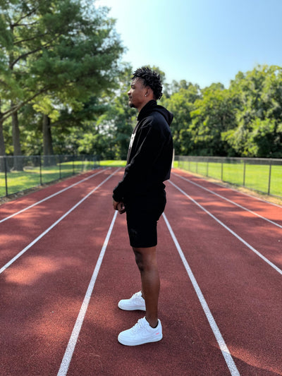 BLACK UNDERRATED HOODIE