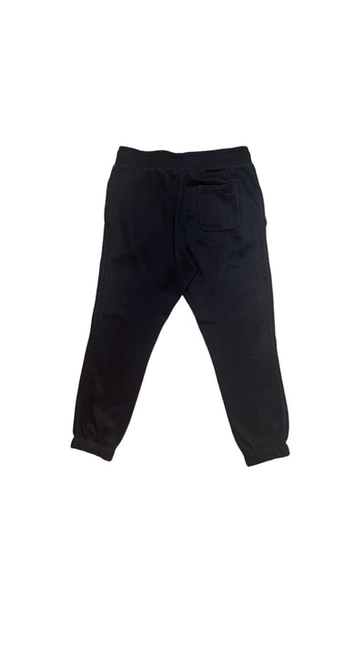 BLACK UNDERRATED SWEATPANTS